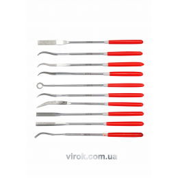 Набір надфилів алмазних YATO 140/25 х 3 мм 10 шт