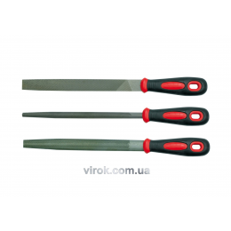 Набір напильників VOREL 200 мм 3 шт