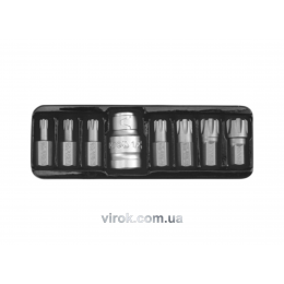 Набір насадок викруткових YATO RIBE М5-14 з перехідником 1/2