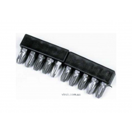 Насадка викруткова VOREL хрестова PН2 х 25 мм 10 шт