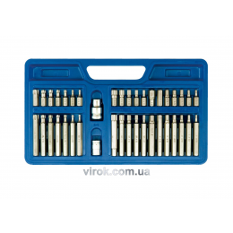 Набір насадок викруткових VOREL з перехідниками 40 шт