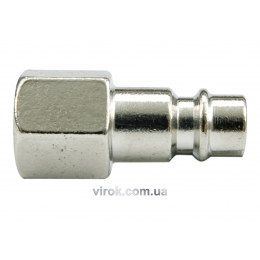 Ніпель швидкороз'ємного з'єднання VOREL для шланга з внутрішньою різьбою 1/4