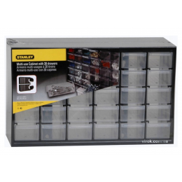 Органайзер вертикальний пластиковий STANLEY 30 секцій 36.5 х 15.5 х 22.5 см