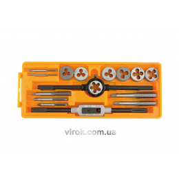 Набір плашок і мітчиків VOREL 16 шт