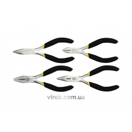 Набір VOREL: плоскогубці, щипці, кусачки l=125 мм 4 предмети