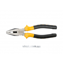 Плоскогубці універсальні VOREL з ізольованими ручками 200 мм