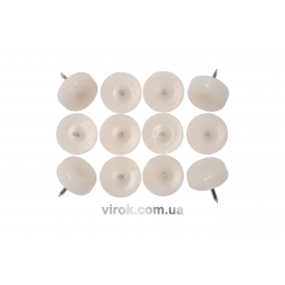 Прокладки пластикові VOREL на цвях. 18 мм. Набір 12шт [16/288]