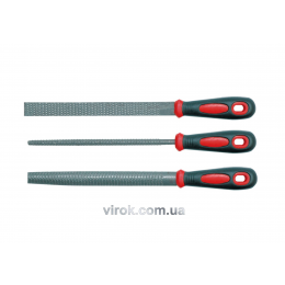 Набір рашпилів VOREL 200 мм 3 шт