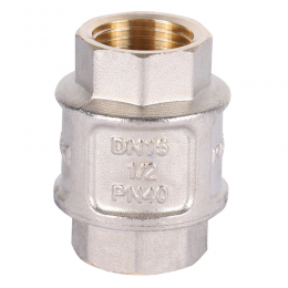 Клапан обратный KOER (никелированный) 1/2