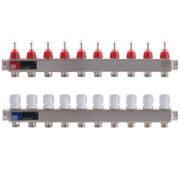 Коллекторный блок с расxодомерами EUROPRODUCT EP.S1110-10 1