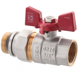 Кран с американкой 3/4