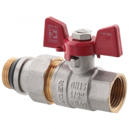 Кран с американкой 1/2