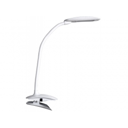 Светодиодный настольный светильник Luxel 220-240V 6W  (TL-09W) Белый