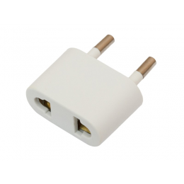 Переходник плоский Luxel для плоских и EURO вилок (1036)