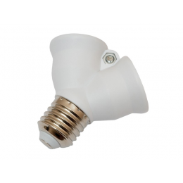 Разветвитель на две лампы Е27 (1038)