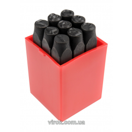 Трафарети цифрові YATO, кпл. 9 шт,h-8 мм  [18]