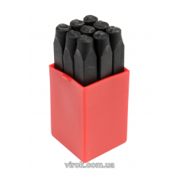 Трафарети цифрові YATO, кпл. 9 шт,h-6 мм  [20]