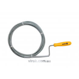 Трос для чистки каналізаційних труб VOREL 5 мм 1.5 м