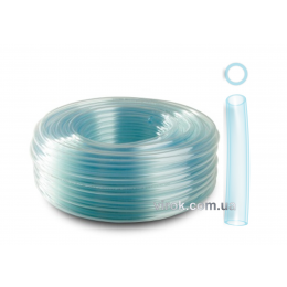 Шланг ПВХ одношаровий бензо-мастилостійкий 0.05 МПа, Ø=12 мм, t=1.5 мм, l=25 м