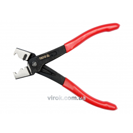 Щипці для затискання шлангових хомутів YATO 170 мм