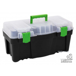 Ящик для інструментів з органайзером пластиковий Green box 22