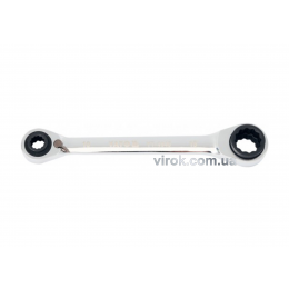 Ключ торцевий з тріщаткою YATO 10 x 13 x 17 x 19 мм 200 мм