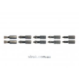 Набір насадок викруткових YATO 1/4