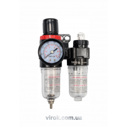 Фільтр-редуктор з мастильним приладом YATO 1/4