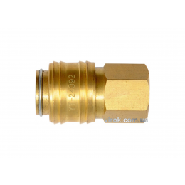 Швидкороз'ємне латунне з'єднання YATO 1/4