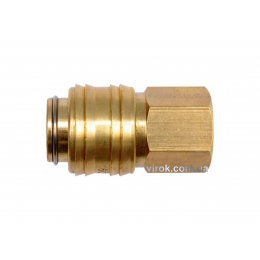 Швидкороз'ємне латунне з'єднання YATO 1/4