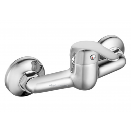 Змішувач для води настінний (душ) FALA, хромований