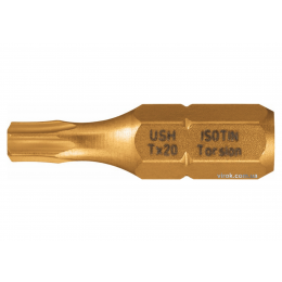 Насадка викруткова з титановим покриттям USH 1/4