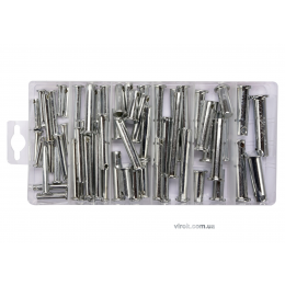 Болти з отворами YATO Ø5-12 мм 60 шт