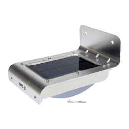 Світильник сонячний акумуляторний YATO Li-Ion 3.7 В 0.9 Агод 120 лм з датчиком руху 3 м