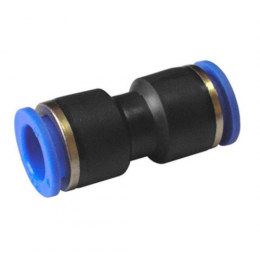 Соединение цанговое для полиуретановых шлангов PU/PR (прямое шланг)  10мм AIRKRAFT SPU10