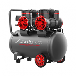 Компрессор безмасляный поршневой 50л  AUARITA 2-1450X2F50