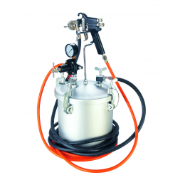 Красконагнетательный бак 8л с краскопультом в комплекте AUARITA   PT-8-2.0