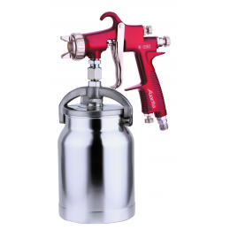 Краскопульт пневматический  тип  LVMP нижний металлический бачок диаметр форсунки-1,7мм  AUARITA   K-200-1.7