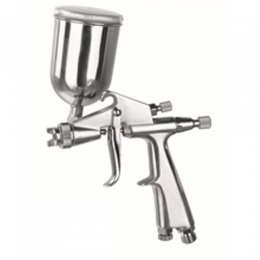 Краскопульт пневматический  тип HP верхний металлический бачок диаметр форсунки-0,8мм  AUARITA   F-3-0.8