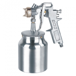 Краскопульт пневматический  тип HP нижний металлический бачок диаметр форсунки-1,5мм  AUARITA   S-990S-1.5