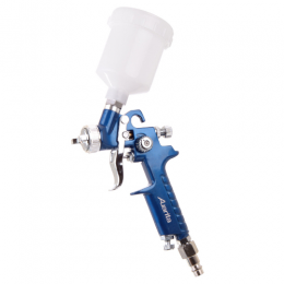 Краскопульт пневматический HVLP верх.пласт.бачок 125мл форсунка-1,2мм  AUARITA H-2000P-1.2