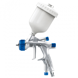 Краскопульт пневматический LVMP верх.пласт.бачок 600мл форсунка-1,3мм  ITALCO Shine-1.3LM