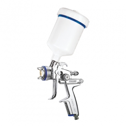 Краскопульт пневматический LVMP верх.пласт.бачок 600мл форсунка-1,4мм (H-3000B-1.4LM) ITALCO H-3003A-1.4LM
