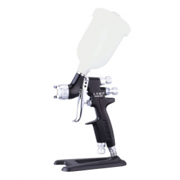 Краскопульт пневматический тип HVLP (BLACK DIAMOND series) верхний пластиковый бачок диаметр форсунки-1,0мм  ITALCO D-951-MINI-1.0