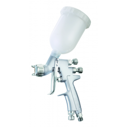 Краскопульт пневматический тип HVLP верхний пластиковый бачок диаметр форсунки-1,0мм  AUARITA   H-921-MINI-1.0