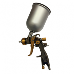 Краскопульт пневматический тип LVLP верхний металлический  бачок диаметр форсунки-1,8мм  AUARITA   L-897-1.8M