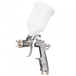 Краскопульт пневматический тип LVLP верхний пластиковый бачок диаметр форсунки-1,3мм  AUARITA   MP-500-1.3