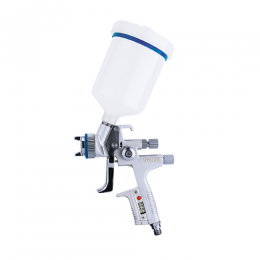 Краскопульт пневматический цифровой LVMP верх.пласт.бачок 600мл форсунка-1,4мм  ITALCO H-5000-Digital-1.4LM