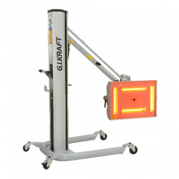 Инфракрасная коротковолновая сушка (4х1000W 40C-100C 0-99мин ж/к дисплей датчик расстояния и t°) G.I. KRAFT GI15115