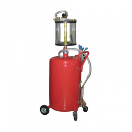 Установка для вакуумной откачки масла с мерной колбой (80л.) G.I. KRAFT B8010KV